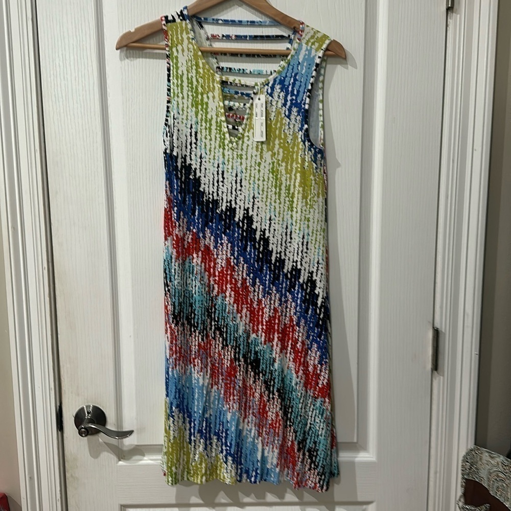 Spence size S sleeveless swing dress NWT